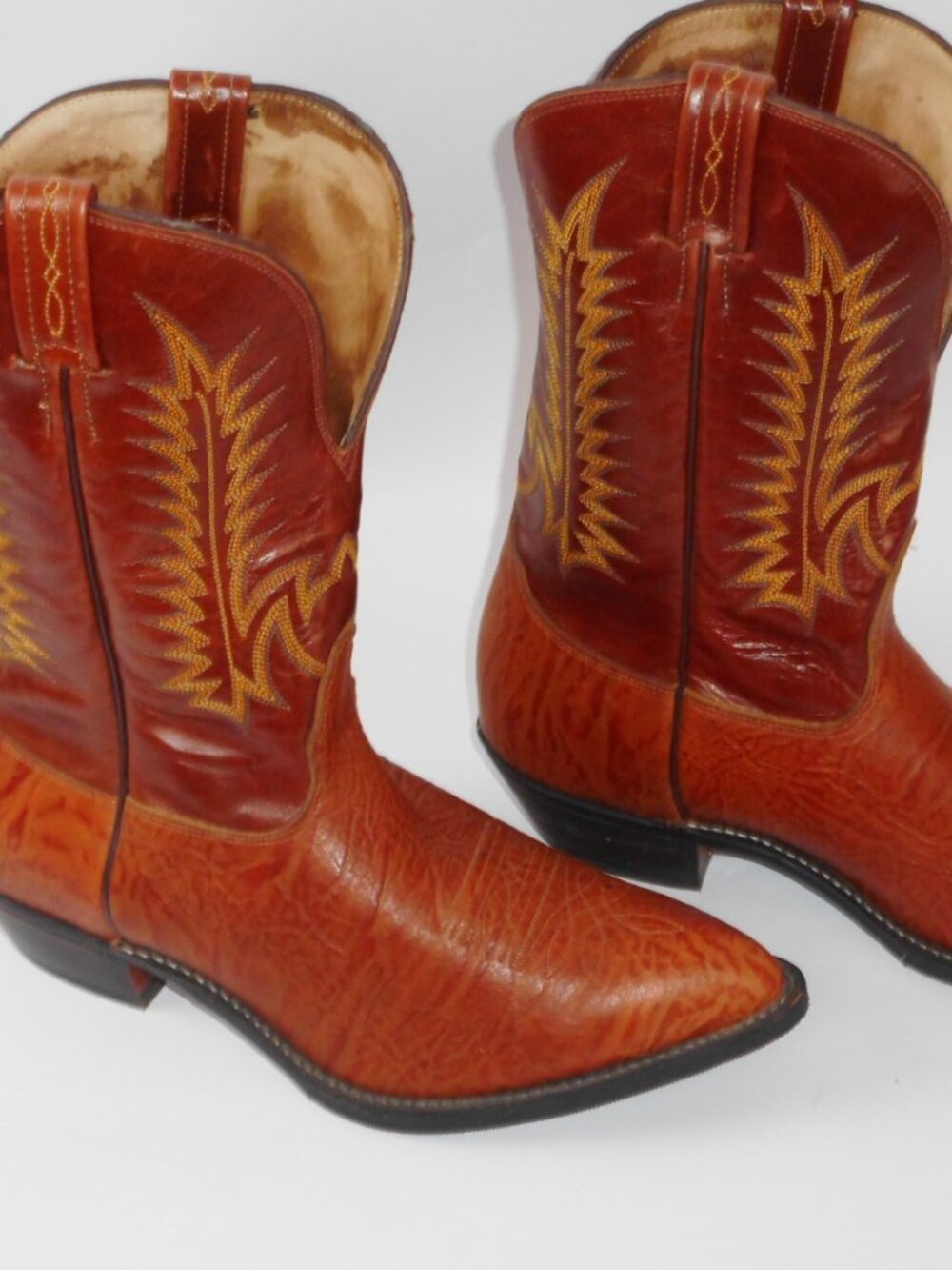 Nocona Snip Toe Western Boots Men 11 EEE Pointed Toe, New - No Box